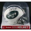 Thomas Jones Autographed New York Jets Replica Mini Helmet