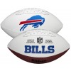 Buffalo Bills White Wilson Official Size Autograph Series Signature Football