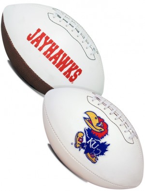 Kansas Jayhawks K2 Signature Series Full Size Football