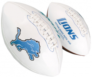 Rawlings NFL Detroit Lions Signature Series Full Size Football