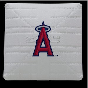 Los Angeles Angels of Anaheim Jack Corbett Hollywood Authentic Full Size Base