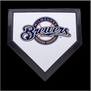 Milwaukee Brewers Authentic Full Size Home Plate