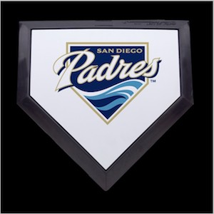 San Diego Padres Authentic Full Size Home Plate