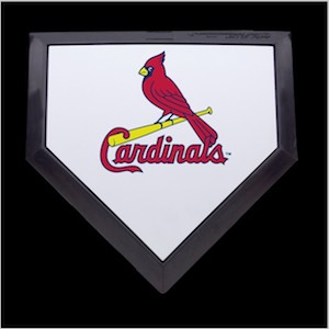 Saint Louis Cardinals Authentic Full Size Home Plate