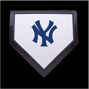 New York Yankees Authentic Full Size Home Plate