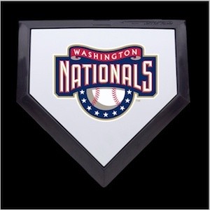 Washington Nationals Authentic Mini Home Plate