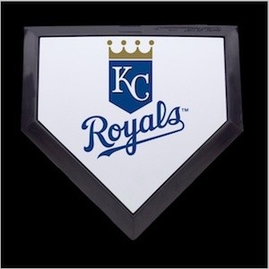 Kansas City Royals Authentic Mini Home Plate
