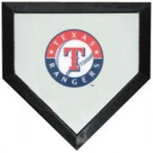 Texas Rangers Authentic Mini Home Plate