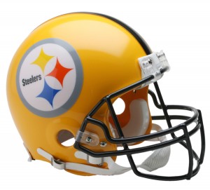 Pittsburgh Steelers 1962 75th Anniv Throwback Replica Mini Helmet