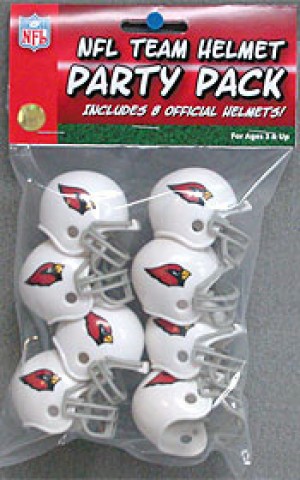 Arizona Cardinals Replica Gumball Party Pack Helmets 8ct