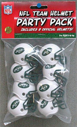 New York Jets Replica Gumball Party Pack Helmets 8ct