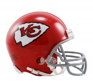 Kansas City Chiefs 1963-1973 Throwback Replica Mini Helmet