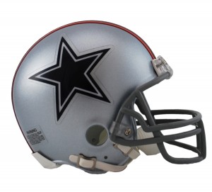 Dallas Cowboys 1976 Throwback Replica Mini Helmet