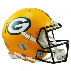 Green Bay Packers Authentic Revolution Speed Full Size Helmet