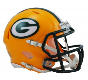 Green Bay Packers Revolution Speed Mini Helmet