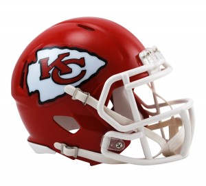 Kansas City Chiefs Revolution Speed Mini Helmet