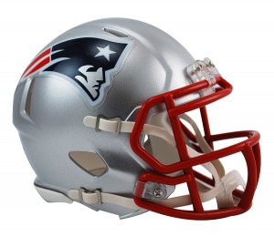New England Patriots Revolution Speed Mini Helmet