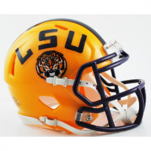 LSU Tigers Revolution Speed Mini Helmet