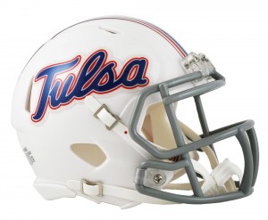 Tulsa Golden Hurricane Revolution Speed Mini Helmet