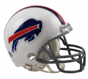 Buffalo Bills 2011-2020 Throwback Riddell Mini Vsr4 Helmet