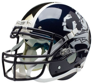 Schutt NCAA Notre Dame Fighting Irish Leprechaun Authentic XP Full Size Helmet