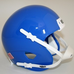 Schutt Royal Blue Blank Customizable XP Authentic Mini Football Helmet Shell