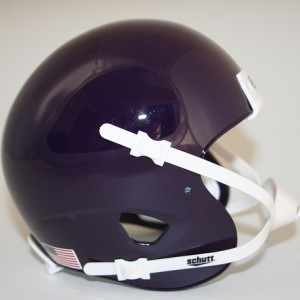 Schutt Purple Blank Customizable XP Authentic Mini Football Helmet Shell