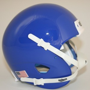 Schutt Kansas Blue Blank Customizable XP Authentic Mini Football Helmet Shell