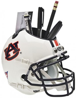 Auburn Tigers Authentic Mini Helmet Desk Caddy