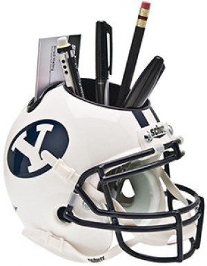 Brigham Young Cougars Authentic Mini Helmet Desk Caddy