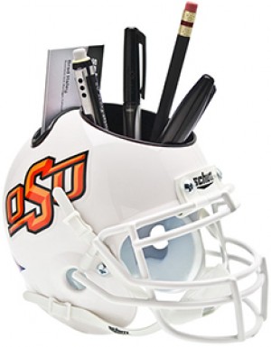 Oklahoma St Cowboys Authentic Mini Helmet Desk Caddy