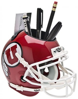Utah Utes Authentic Mini Helmet Desk Caddy