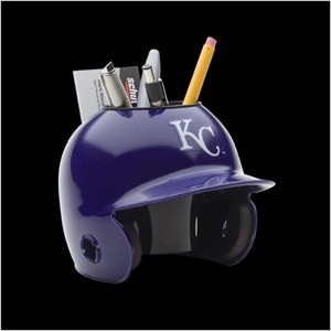 Kansas City Royals Authentic Mini Batting Helmet Desk Caddy