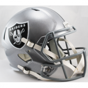 Las Vegas Raiders Riddell Full Size Replica Speed Helmet