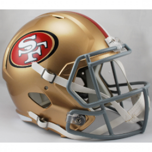 Riddell NFL San Francisco 49ers Revolution Speed Replica Full Size Helmet