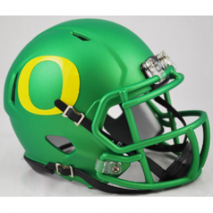 Riddell NCAA Oregon Ducks Apple Green Revolution Speed Mini Helmet