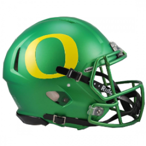 Riddell NCAA Oregon Ducks Apple Green Revolution Speed Authentic Full Size Helmet