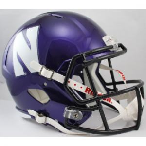 Riddell NCAA Northwestern Wildcats Revolution Speed Replica Full Size Helmet