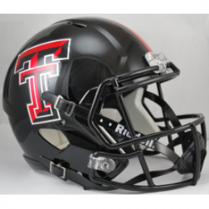 Riddell NCAA Texas Tech Red Raiders Revolution Speed Replica Full Size Helmet
