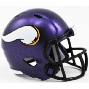 Riddell NFL Minnesota Vikings Revolution Speed Pocket Size Helmet