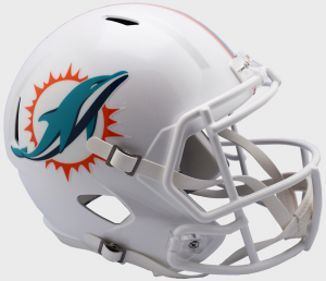 Riddell NFL Miami Dolphins 2018 Replica Speed Full Size Football Helmet