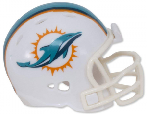 Riddell NFL Miami Dolphins 2018 Speed Pocket Size Football Helmet