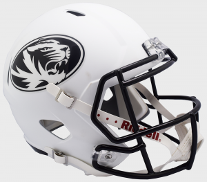 Riddell Mississippi (Ole Miss) Rebels 2018 White Authentic Speed Full Size Helmet