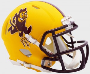 Riddell NCAA Pittsburgh Panthers Pitt Script Revolution Speed Mini Helmet
