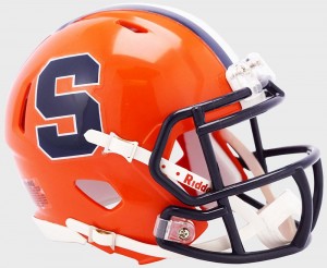 Riddell NCAA Syracuse Orangemen 2019 Speed Mini Football Helmet