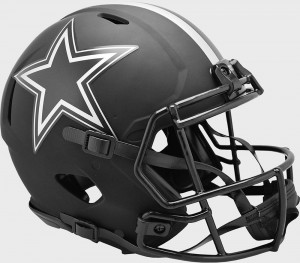Dallas Cowboys 2020 Eclipse Riddell Full Size Authentic Speed Helmet