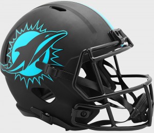 Miami Dolphins 2020 Eclipse Riddell Full Size Replica Speed Helmet