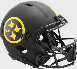 Pittsburgh Steelers 2020 Eclipse Riddell Full Size Replica Speed Helmet