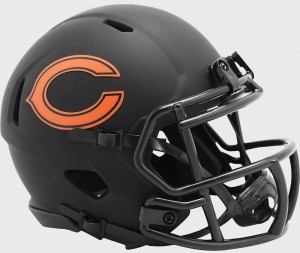 Chicago Bears 2020 Eclipse Riddell Mini Speed Helmet
