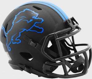 Detroit Lions 2020 Eclipse Riddell Mini Speed Helmet